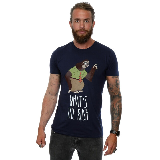Li-cense Zootropolis heren what´s the rush katoenen t-shirt UTBI987_navyblue large