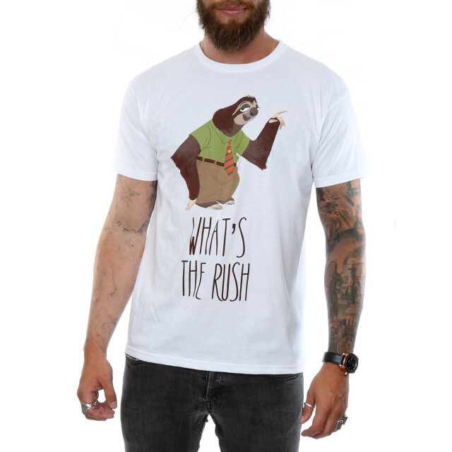 Li-cense Zootropolis heren what´s the rush katoenen t-shirt UTBI987_white large
