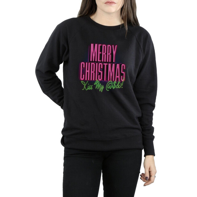 Li-cense National lampoon´s christmas vacation dames kiss my ass sweatshirt UTBI9821_black large