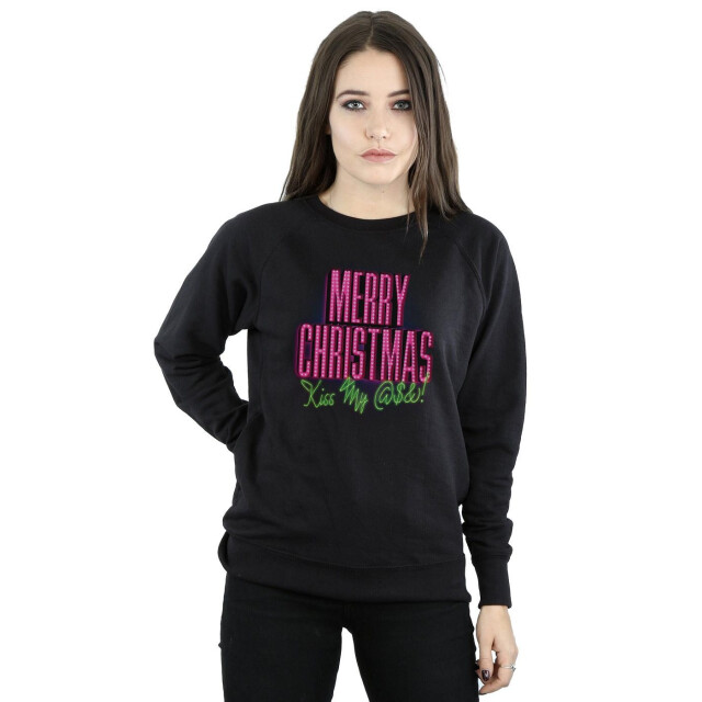Li-cense National lampoon´s christmas vacation dames kiss my ass sweatshirt UTBI9821_black large