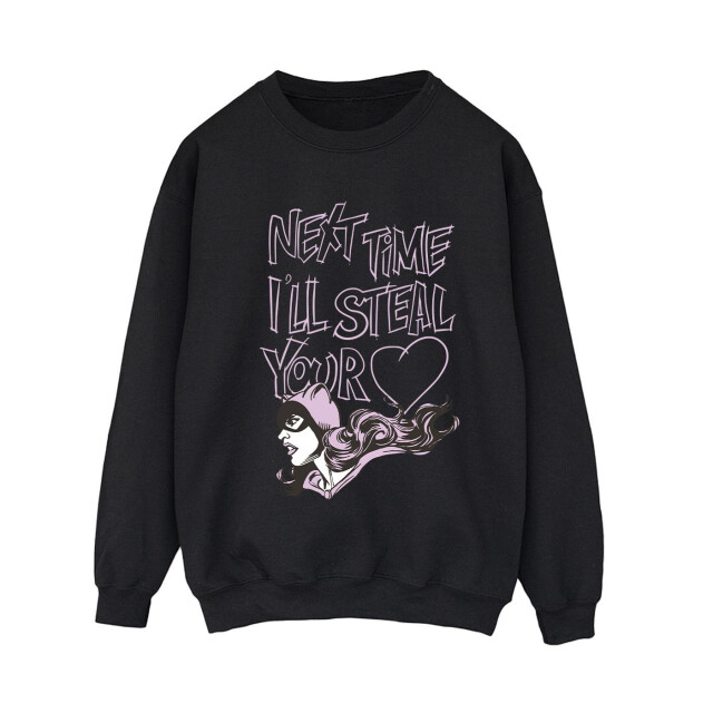 Li-cense Dc comics dames batman batgirl i´ll steal your heart sweatshirt UTBI9773_black large