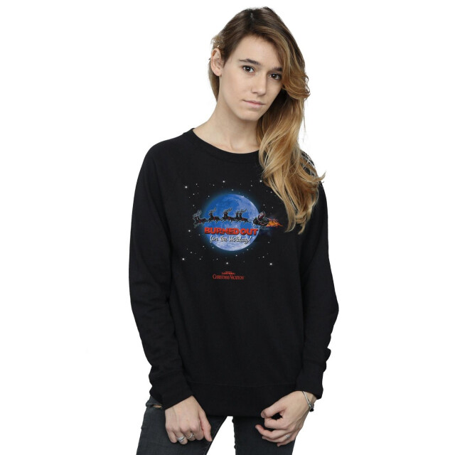 Li-cense National lampoon´s christmas vacation dames burned out sweatshirt UTBI9790_black large