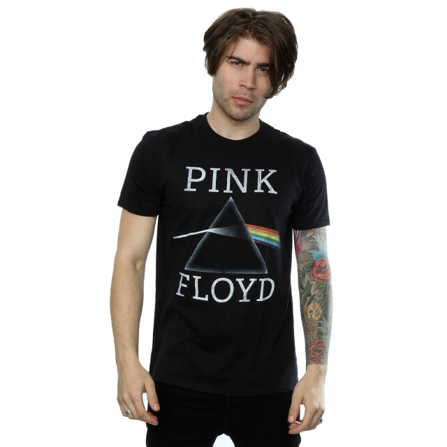 Li-cense Pink floyd heren dark side of the moon prism katoenen t-shirt UTBI979_black large