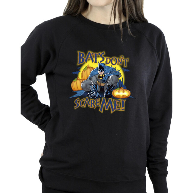 Li-cense Dc comics dames batman bats don´t scare me sweatshirt UTBI9775_black large
