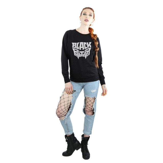 Li-cense Marvel dames sweatshirt met embleem van panter UTBI9807_black large