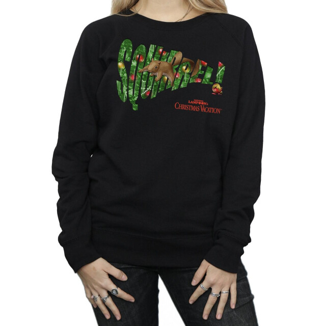 Li-cense National lampoon´s christmas vacation dames sweatshirt eekhoornboom UTBI9791_black large