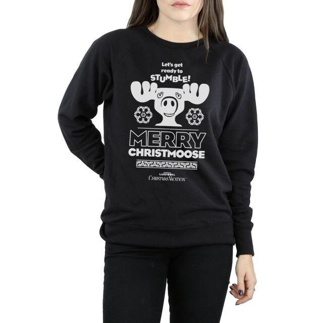 Li-cense National lampoon´s christmas vacation dames vrolijk kerstmis sweatshirt UTBI9725_black large