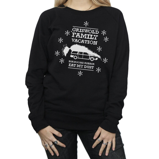 Li-cense National lampoon´s christmas vacation dames eat my dust sweatshirt UTBI9691_black large