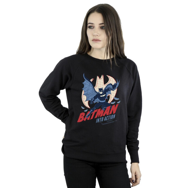 Li-cense Dc comics dames batman into action sweatshirt UTBI9597_black large
