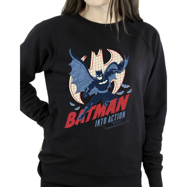 Li-cense Dc comics dames batman into action sweatshirt UTBI9597_black large