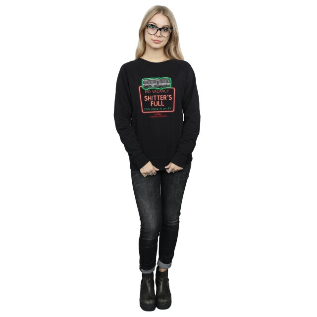 Li-cense National lampoon´s christmas vacation dames greyscale no vacancy sweatshirt UTBI9575_black large