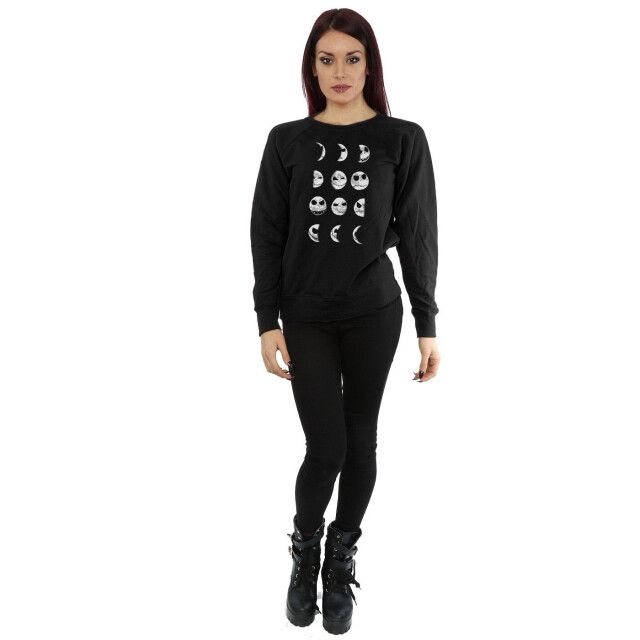 Li-cense Disney dames nightmare before christmas jack moon sweatshirt UTBI9476_black large