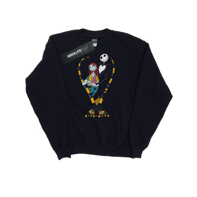 Li-cense Disney dames nightmare before christmas jack and sally love sweatshirt UTBI9510_black large