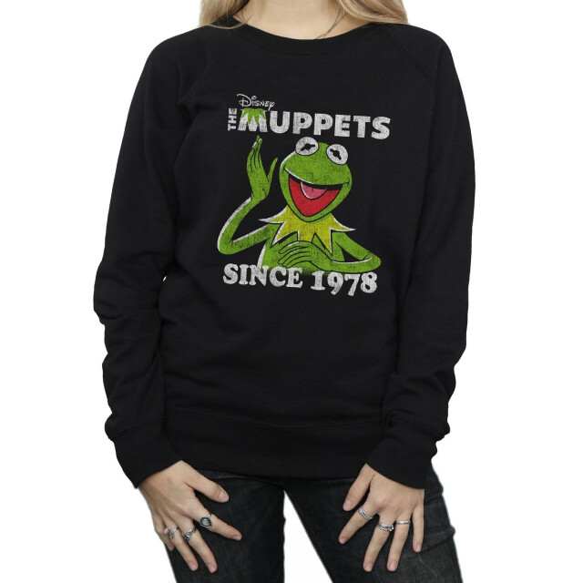 Li-cense Disney dames the muppets kermit sinds 1978 sweatshirt UTBI9285_black large