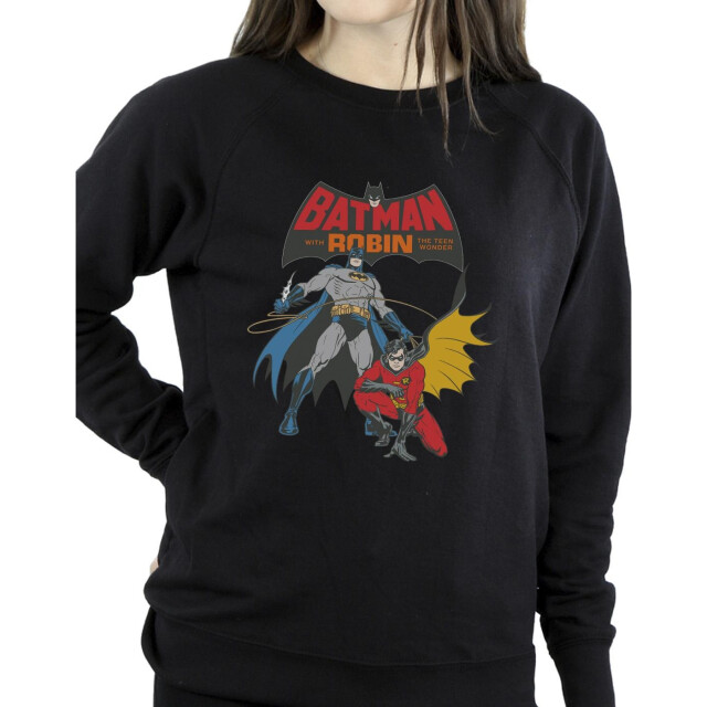 Li-cense Dc comics dames batman en robin sweatshirt UTBI9304_black large