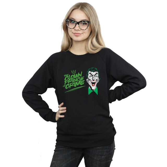 Li-cense Dc comics dames batman joker de clown prins van de misdaad sweatshirt UTBI9268_black large