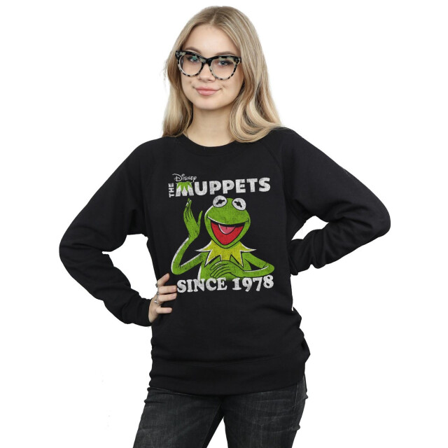 Li-cense Disney dames the muppets kermit sinds 1978 sweatshirt UTBI9285_black large