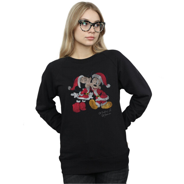 Li-cense Disney dames mickey en minnie kerstkus sweatshirt UTBI9140_black large