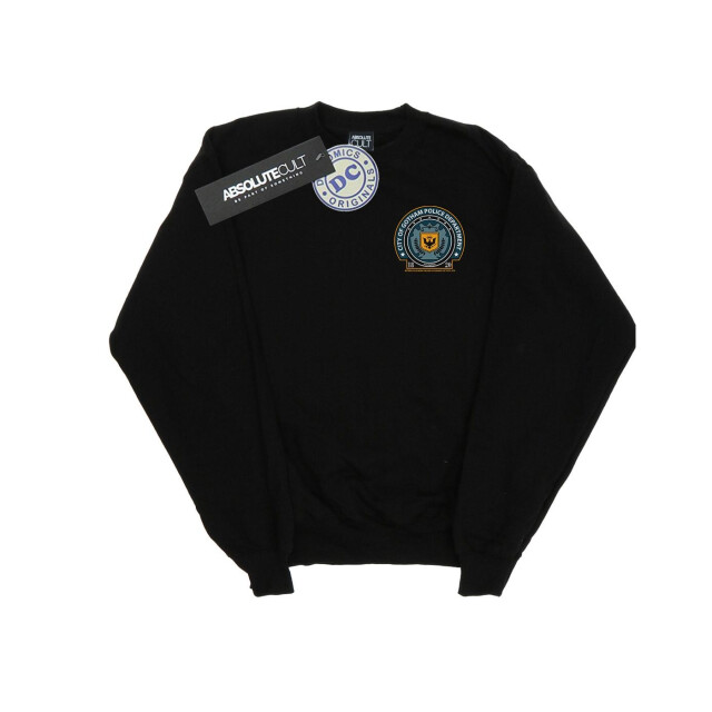 Li-cense Dc comics dames batman gotham police dept borstprint sweatshirt UTBI9161_black large