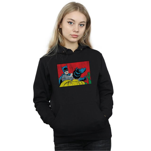 Li-cense Dc comics dames batman robin slap hoodie UTBI9205_black large