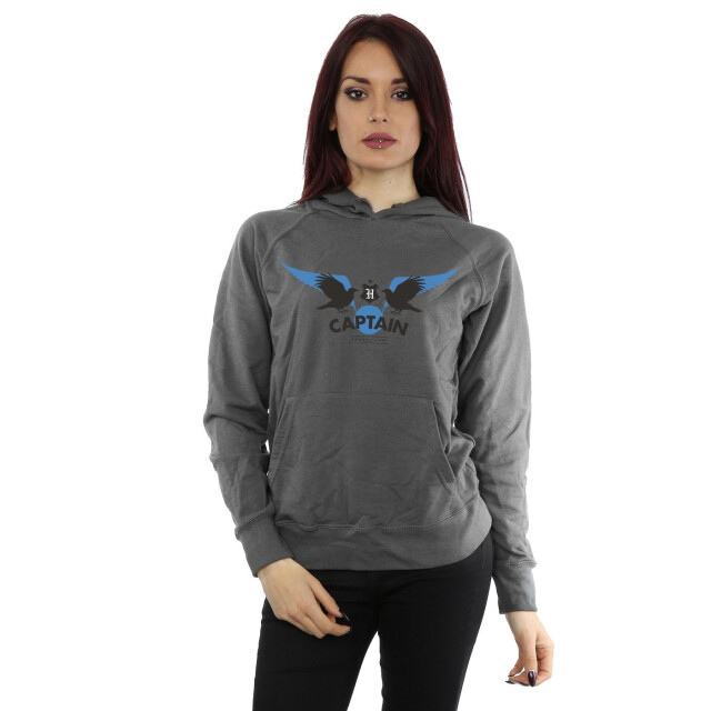Li-cense Harry potter dames ravenclaw kapitein hoodie UTBI9084_charcoal large