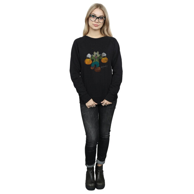 Li-cense Disney dames frankenstein mickey mouse sweatshirt UTBI9027_black large