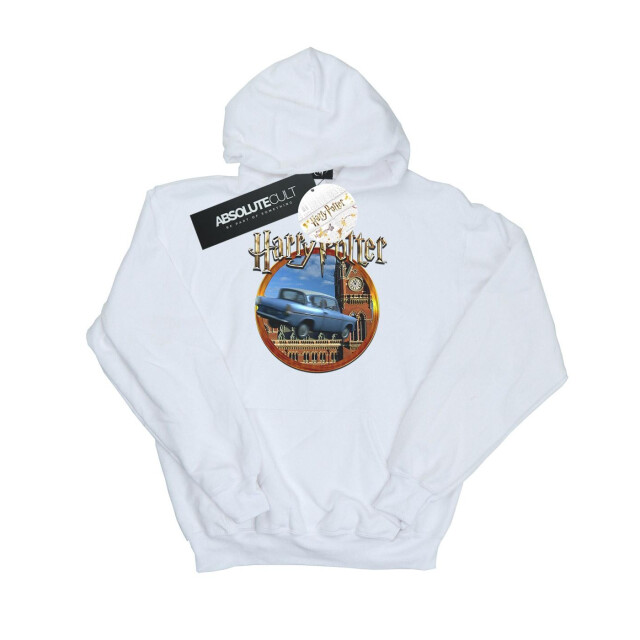 Li-cense Harry potter dames vliegende auto hoodie UTBI9010_white large