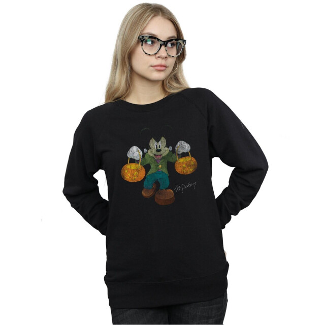 Li-cense Disney dames frankenstein mickey mouse sweatshirt UTBI9027_black large