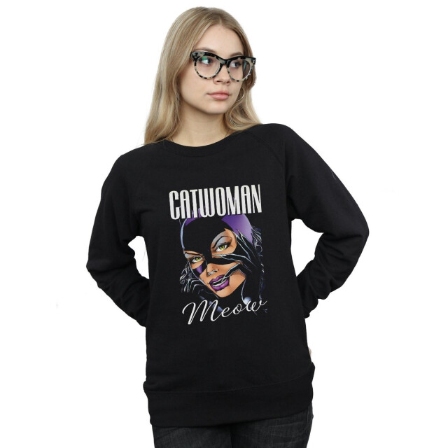 Li-cense Dc comics dames batman catwoman feline fatale sweatshirt UTBI9003_black large