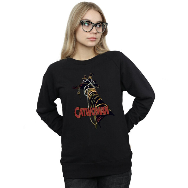 Li-cense Dc comics dames batman catwoman vrijdag sweatshirt UTBI9078_black large
