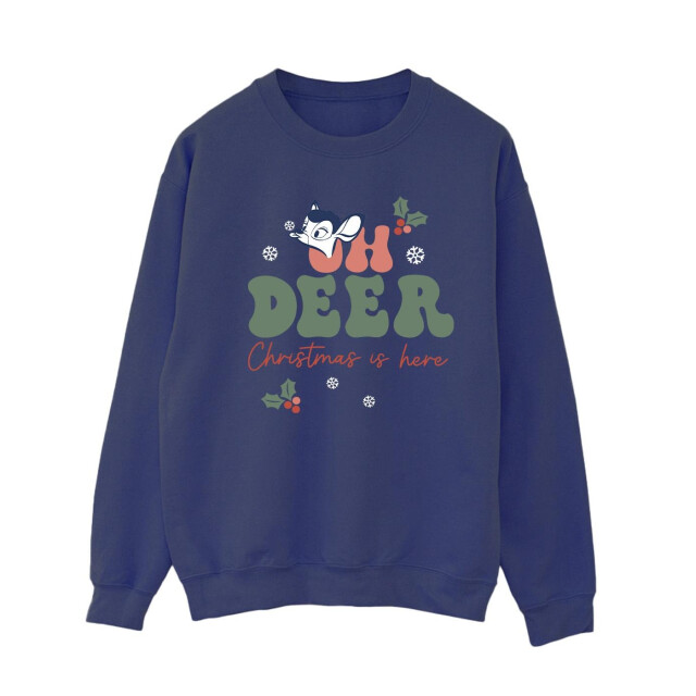 Li-cense Disney dames bambi oh deer sweatshirt UTBI8527_navyblue large