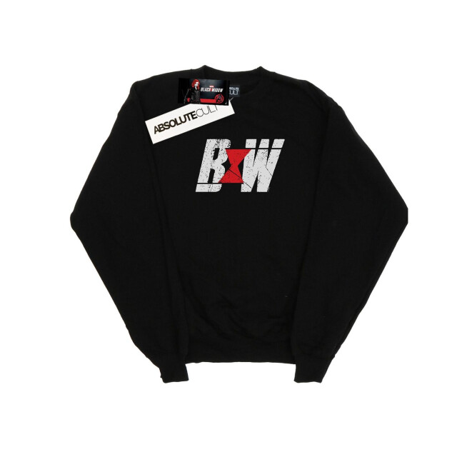 Li-cense Marvel heren black widow movie initial logo sweatshirt UTBI11466_black large