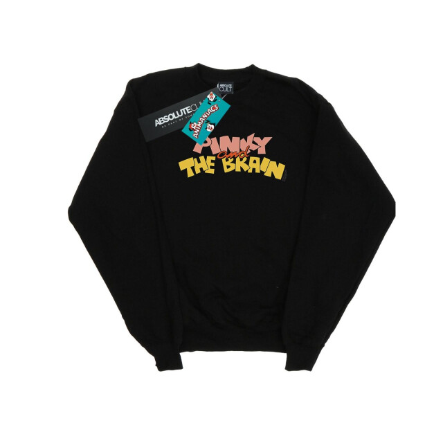Li-cense Animaniacs heren pinky and the brain logo sweatshirt UTBI8306_black large