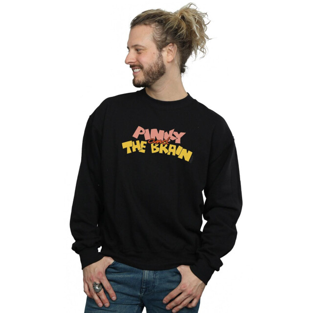 Li-cense Animaniacs heren pinky and the brain logo sweatshirt UTBI8306_black large