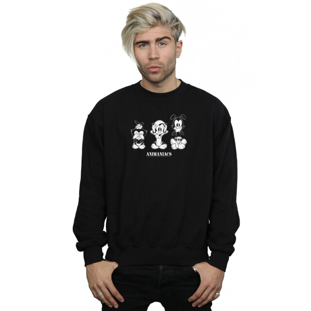 Li-cense Animaniacs heren sweatshirt met drie kwaden UTBI8265_black large