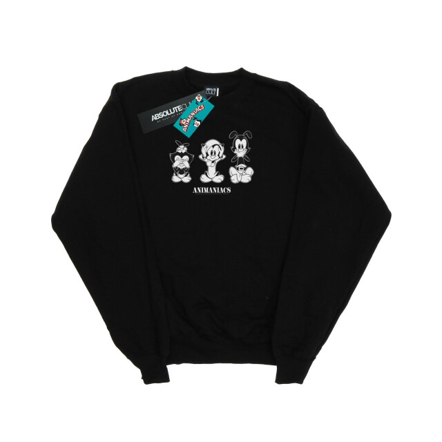 Li-cense Animaniacs heren sweatshirt met drie kwaden UTBI8265_black large