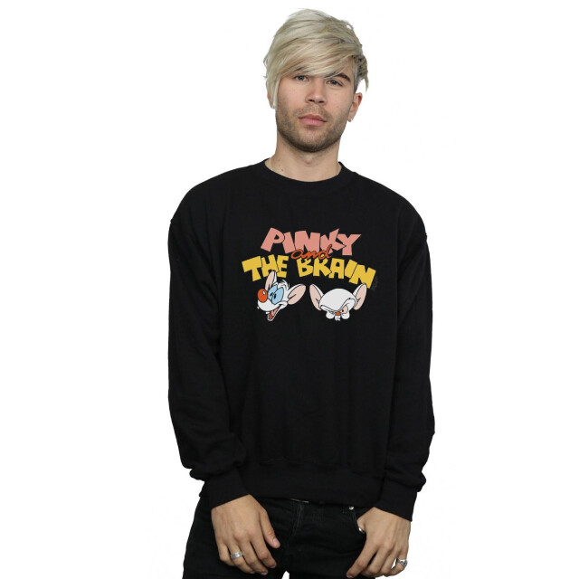 Li-cense Animaniacs heren pinky and the brain heads sweatshirt UTBI8231_black large