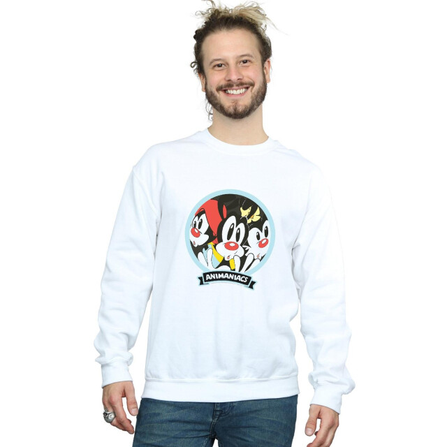 Li-cense Animaniacs heren fisheye group sweatshirt UTBI8190_white large