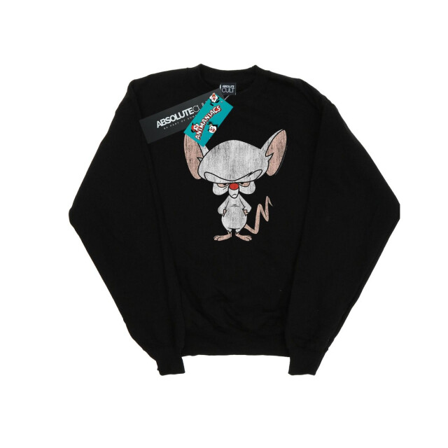 Li-cense Animaniacs heren the brain classic pose sweatshirt UTBI8151_black large