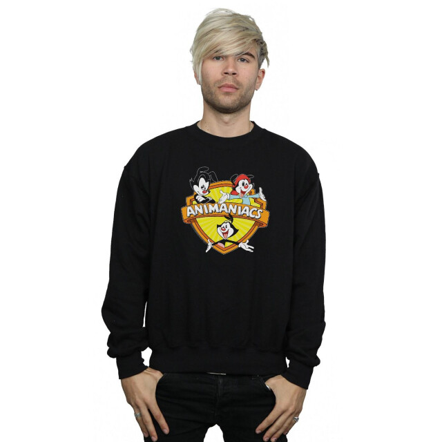 Li-cense Animaniacs heren logo crest sweatshirt UTBI7949_black large