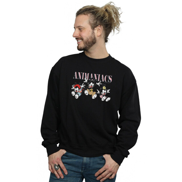 Li-cense Animaniacs heren groepssprong sweatshirt UTBI7950_black large