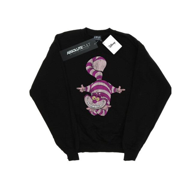 Li-cense Disney heren alice in wonderland cheshire cat upside down sweatshirt UTBI7649_black large