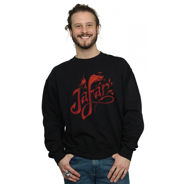 Li-cense Disney heren aladdin movie jafar vlammen logo sweatshirt UTBI7370_black large