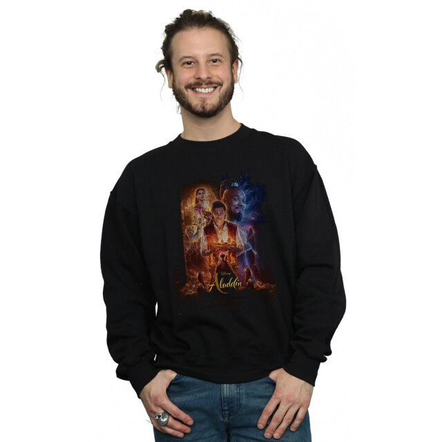 Li-cense Disney heren aladdin film poster sweatshirt UTBI7202_black large