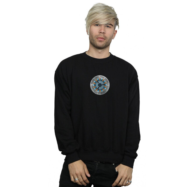 Li-cense Marvel heren avengers endgame tony stark hart sweatshirt UTBI7128_black large
