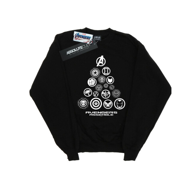 Li-cense Marvel heren avengers endgame piramide pictogrammen sweatshirt UTBI7058_black large
