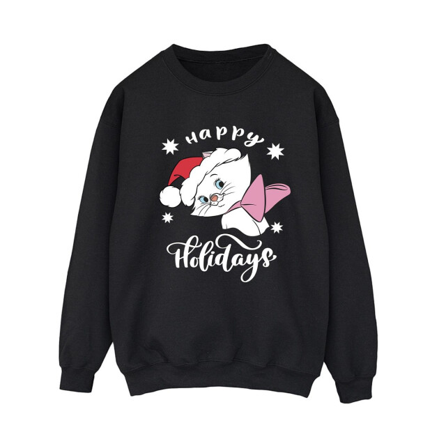 Li-cense Disney dames the aristocats happy holidays sweatshirt UTBI6988_black large