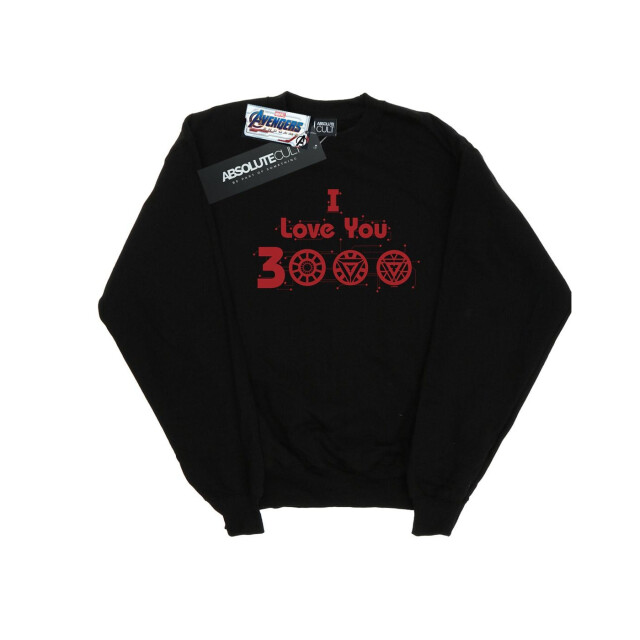 Li-cense Marvel heren avengers endgame i love you 3000 circuits sweatshirt UTBI6747_black large