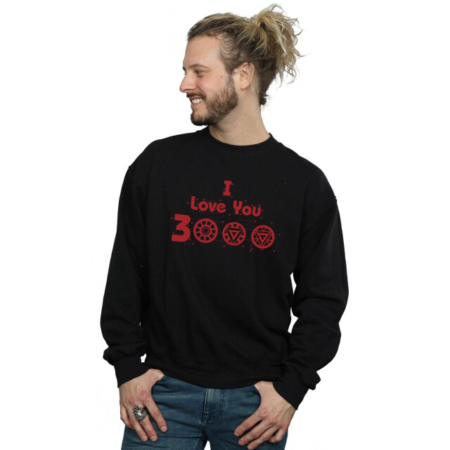 Li-cense Marvel heren avengers endgame i love you 3000 circuits sweatshirt UTBI6747_black large