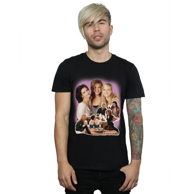 Li-cense Friends heren meisjes collage t-shirt UTBI52533_black large